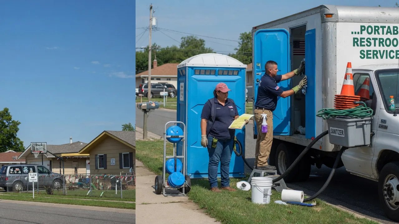 Portable Toilet Rental in Bluford, IL near me